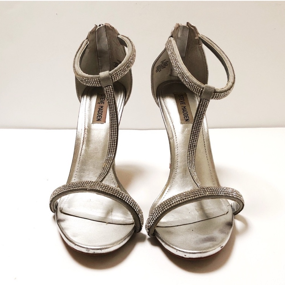 Steve Madden • Faylinn Heels • 11 Silver